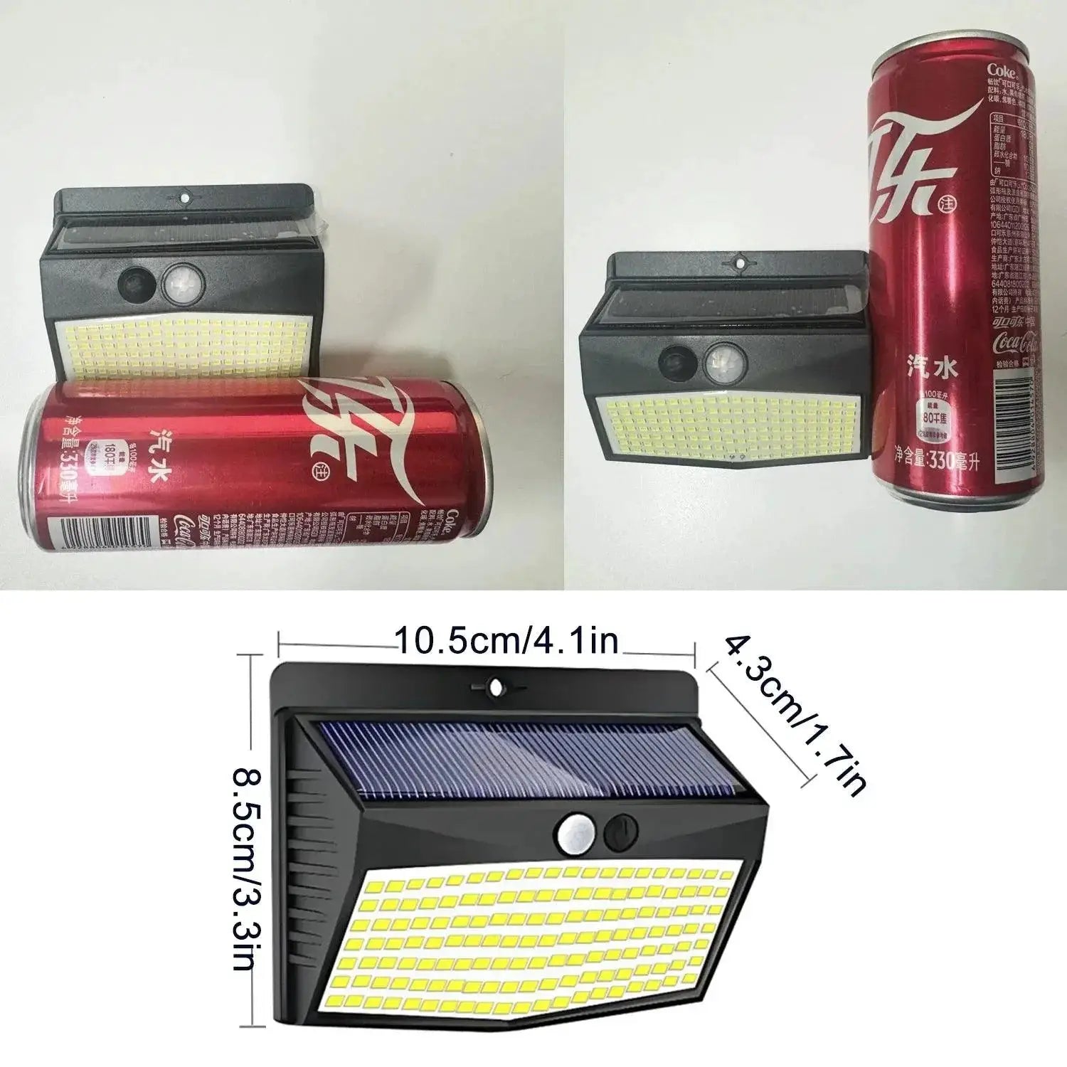 Solar Wall Lamp Motion Sensor Outdoor Light For Garden Patio