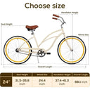 Urban Inch Comfort Beach Bike
