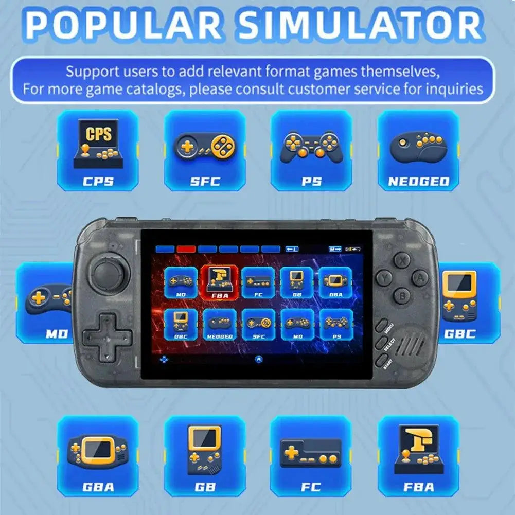 X39 Pro Handheld Game Console With 4000 Classic Games