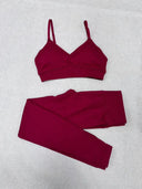Moisture Wicking Quick Dry Yoga Set For Women