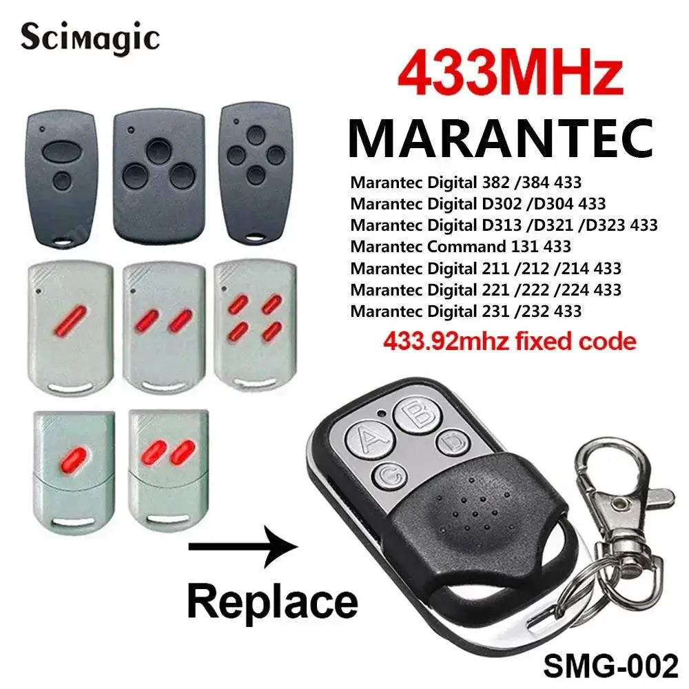 Clone Garage Door Remote Enhanced Security Upgrade Marantec