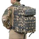 Rugged 45L Tactical Backpack for Hiking