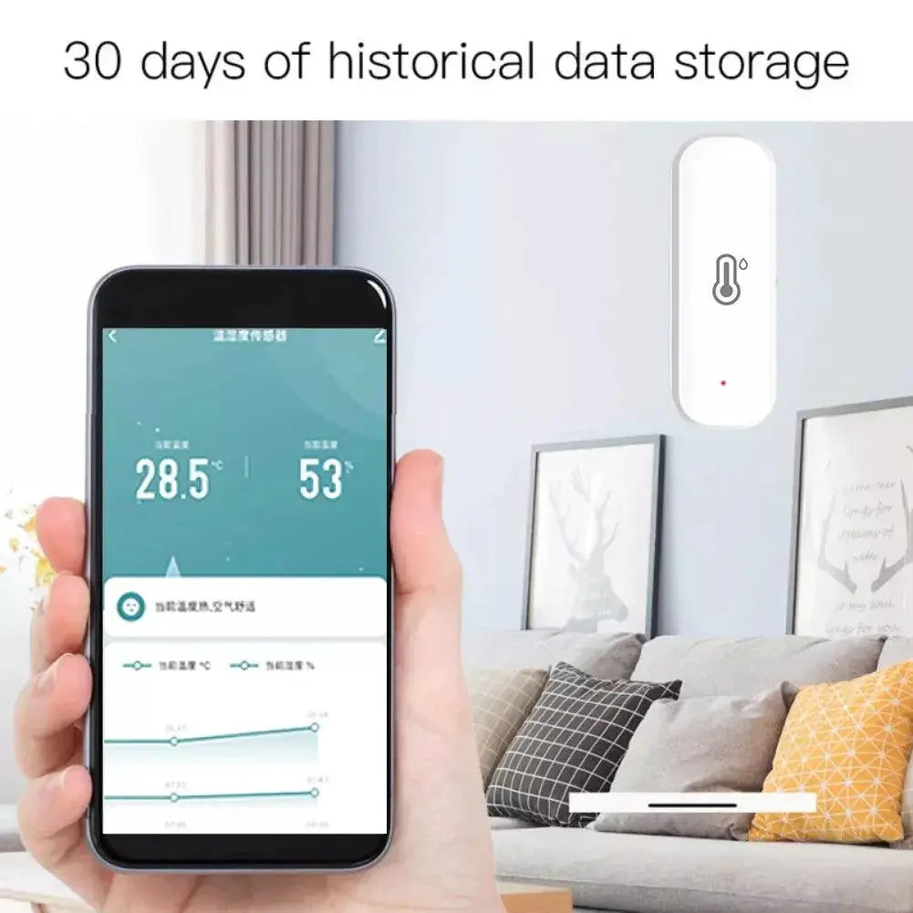 Smart Home Security Sensor Voice Controlled Protection Device