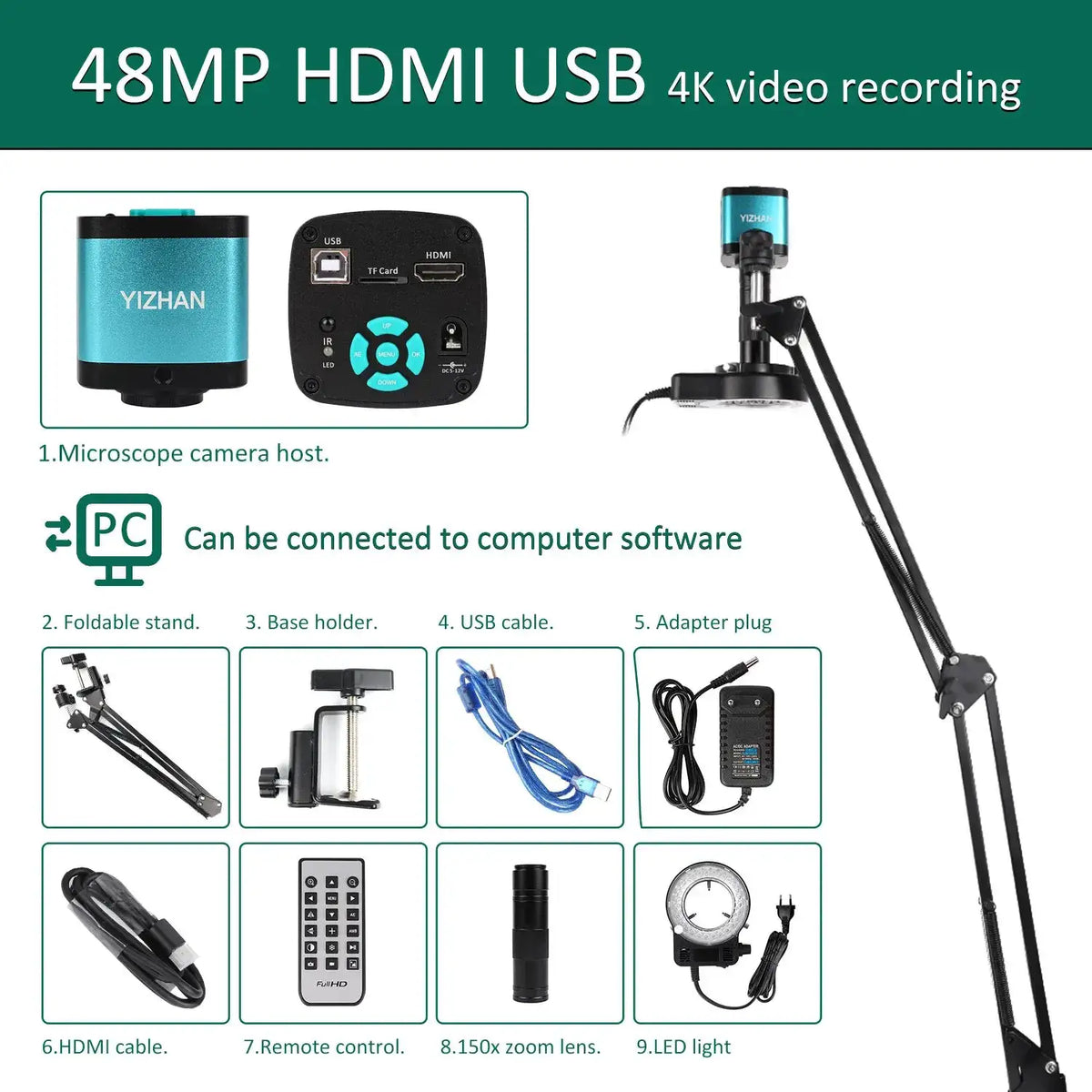 Digital Electronics Soldering Scope — product view 13