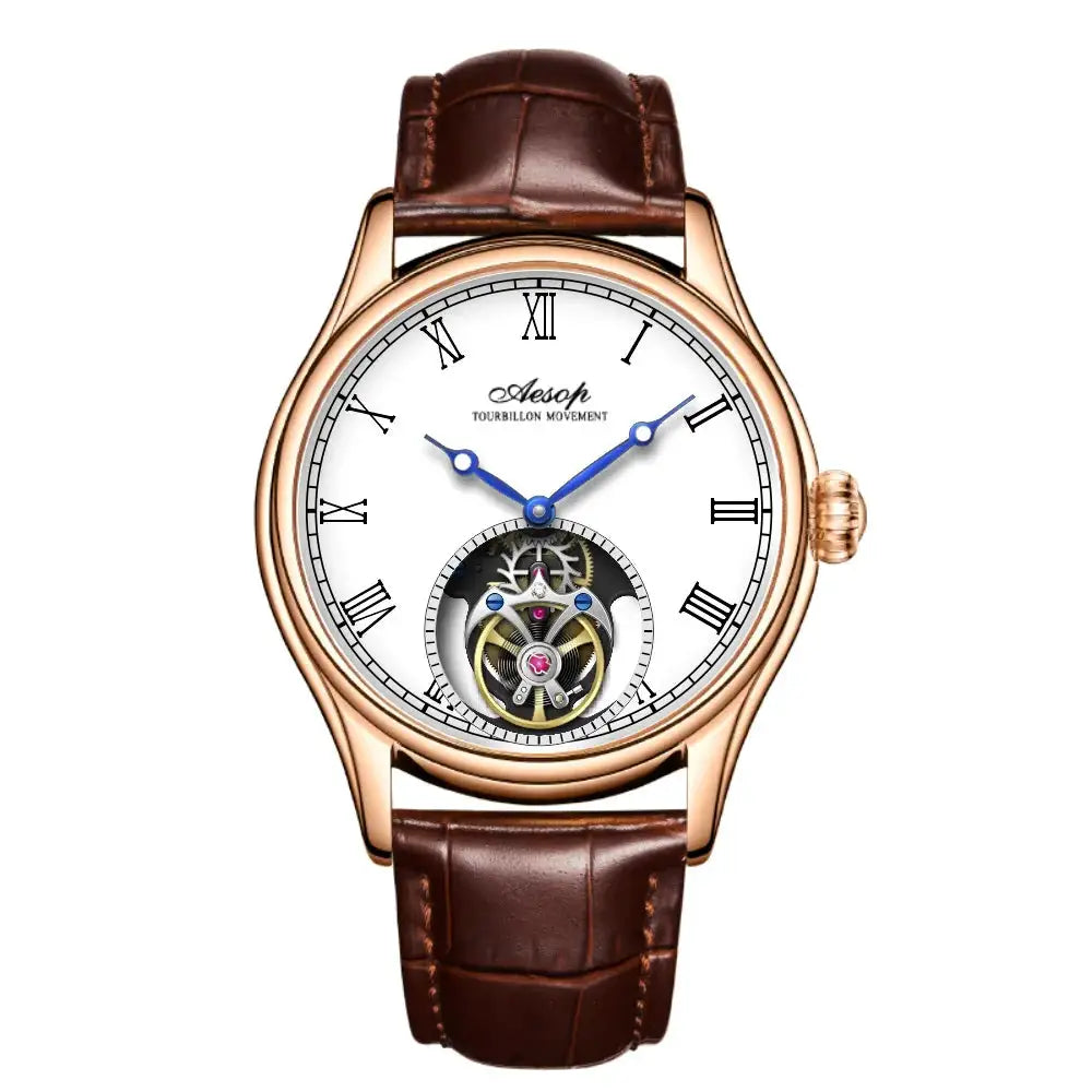 Luxury Tourbillon Skeleton Watch Men — product image 10