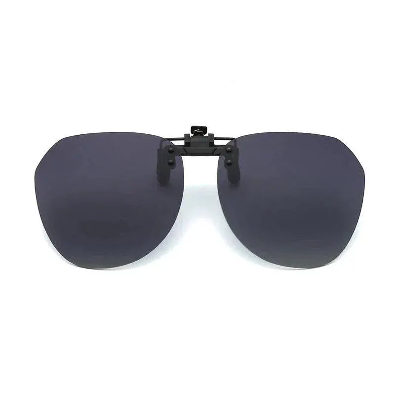 Polarized Clip On Sunglasses Unisex Vintage Style Retro