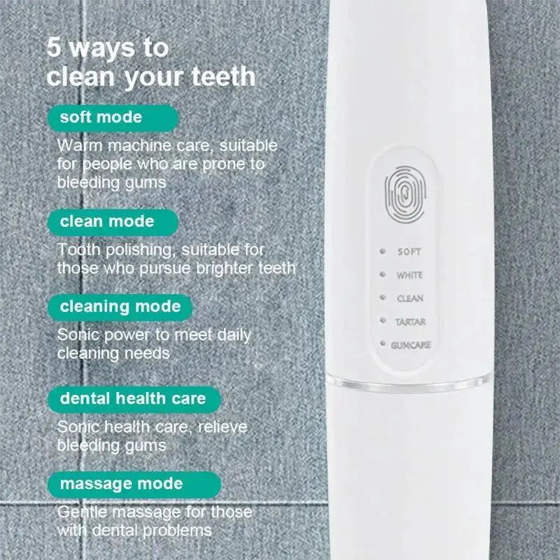 Revolutionary Sonic Electric Toothbrush Powerful Cleaning
