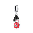 Sterling Silver Charm Fortune Cat