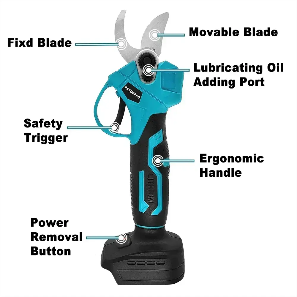 30MM Cordless Pruning Shears For Trees And Bonsai Makita 18V