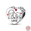 Sterling Silver Heart Shaped Warm