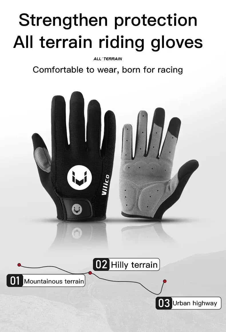 Breathable Cycling Gloves for MTB Rides — product view 11
