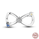 Sterling Silver Sparkling Zircon Star