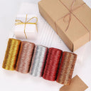 Glamorous Gold & Silver Crafting Cord for DIY Projects