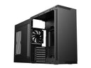 DIYPC ATX Mid Tower Black Steel Case