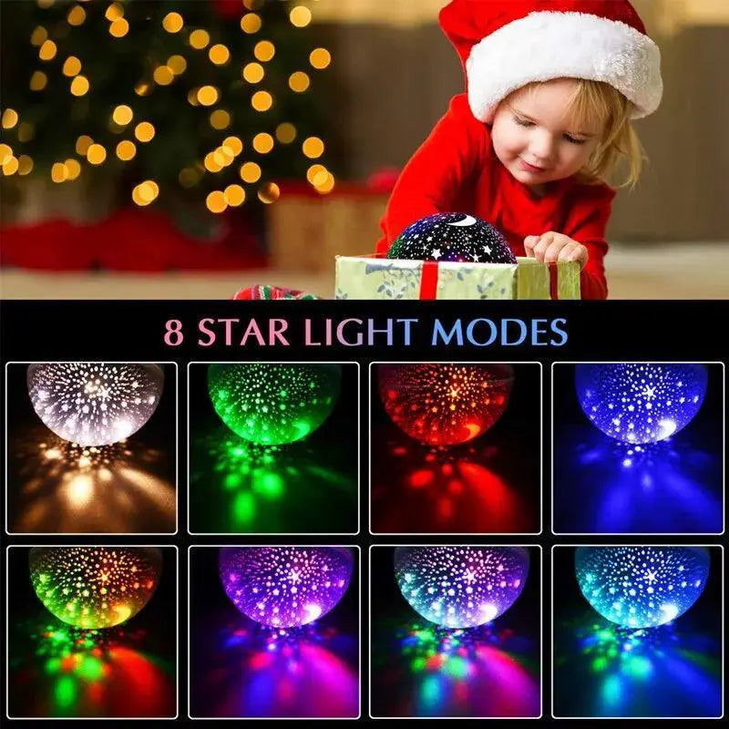 Serene Moon and Star Projector Lamp for Relaxing Home Decor
