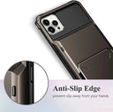 Card Slots Wallet Case For iPhone Pro Max Mini Plus