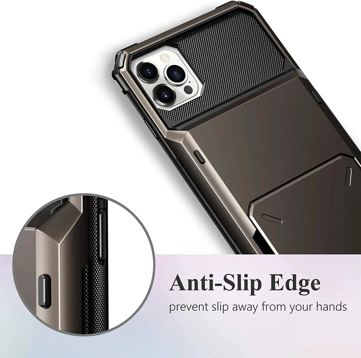Card Slots Wallet Case For iPhone Pro Max Mini Plus — product view 6