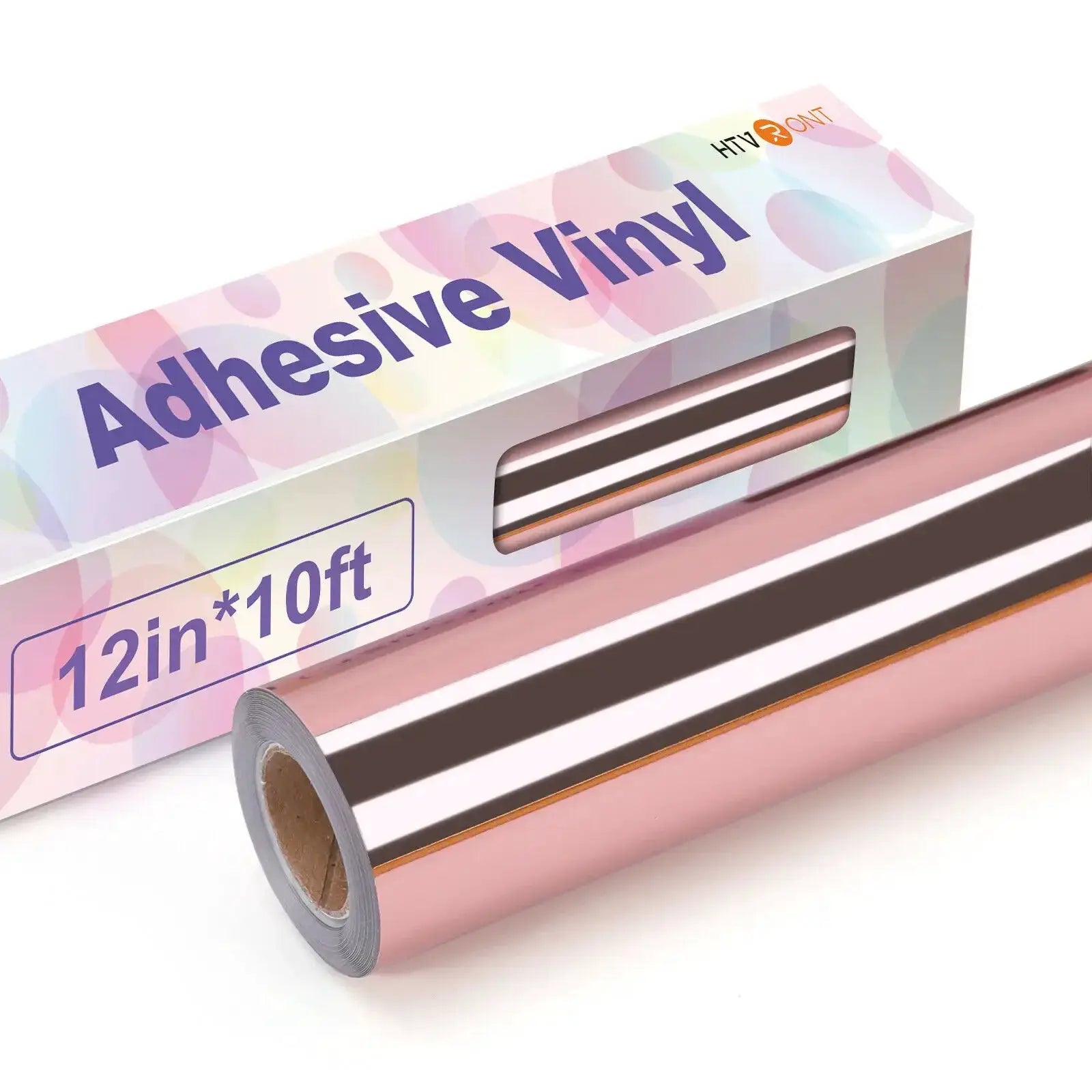 HTVRONT Mirror Metallic Vinyl Roll 12x10ft For Cricut Decor