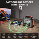 Portable Solar Power Station for Outdoor Use