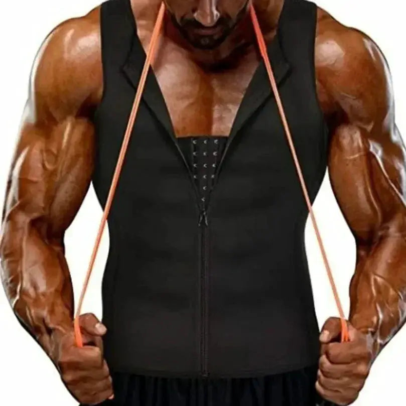 Men's Sauna Vest Shapewear With Adjustable Clip For Slimming