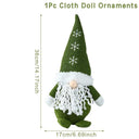 Charming Faceless Gnome Doll - Unique Christmas Decor