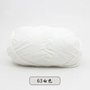 40-50g 4ply Milk Cotton Knitting Yarn For Crochet Craft