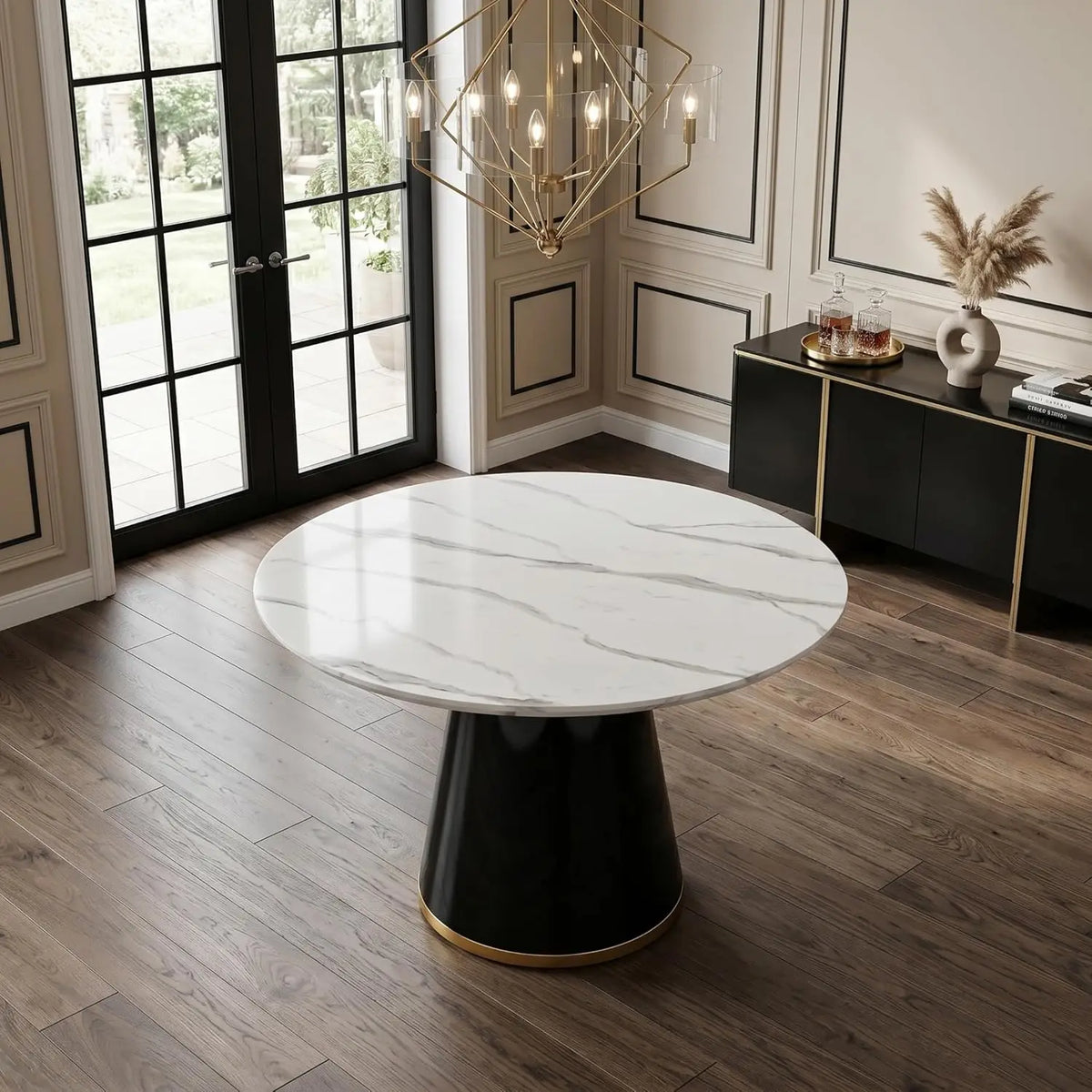 Wooden Round Dining Table