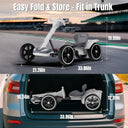 Kids Foldable Electric Go Kart Bluetooth