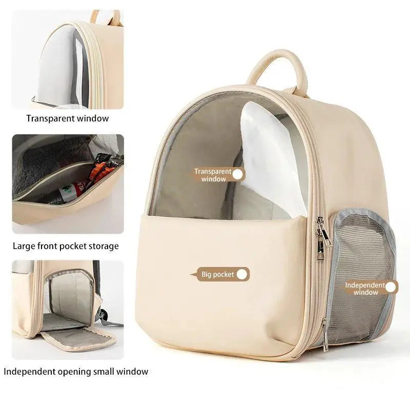 Ourlum Breathable Pet Carrier Backpack Travel Comfort