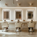 LUVODI Dual Lights Crystal Clear LED Bathroom Mirror 28 Inch