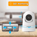 2K 4MP AI Baby Monitor with Night Vision and Smart Tracking