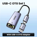 USB Ethernet Adapter: Fast Connection for Laptop and Switch