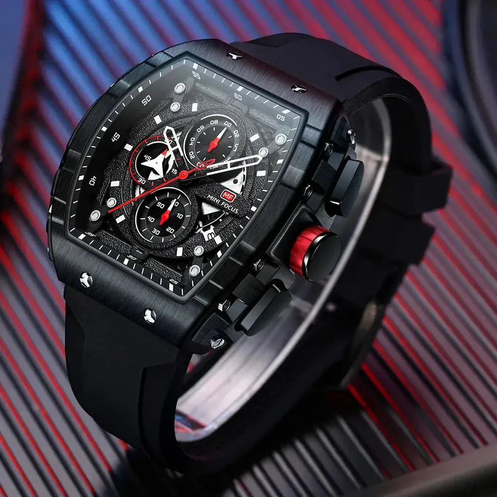 Minifocus Men's Military Sport Chronograph Quartz Watch