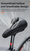 Gel Foam Bike Seat Cover for Riders