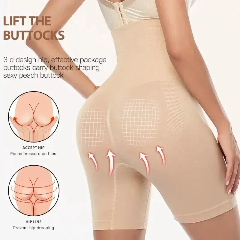 High Waist Slimming Shapewear With Adjustable Straps