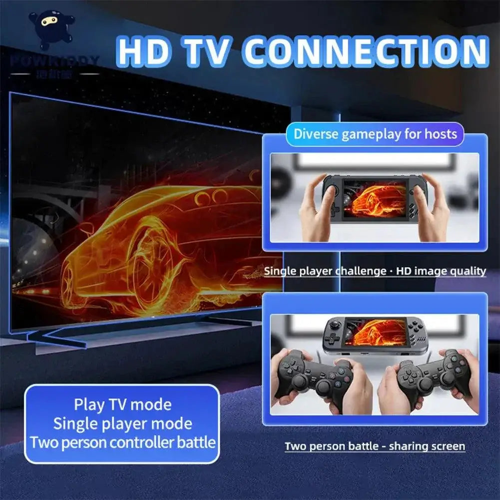 X39 Pro Handheld Game Console With 4000 Classic Games