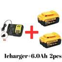 High-Capacity 6000mAh 20V Battery for Tools Upgrade