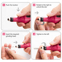 Portable Electric Nail Drill: Machine Manicure Tools