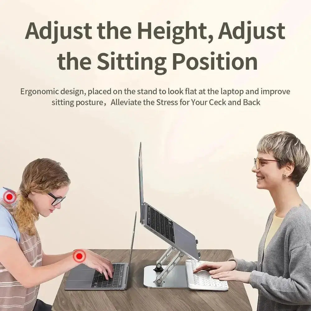 Aluminum Laptop Stand Foldable Portable For Laptops