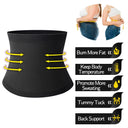 Waist Trimmer Unisex Belly Wrap Sports Sweat Band Trainer