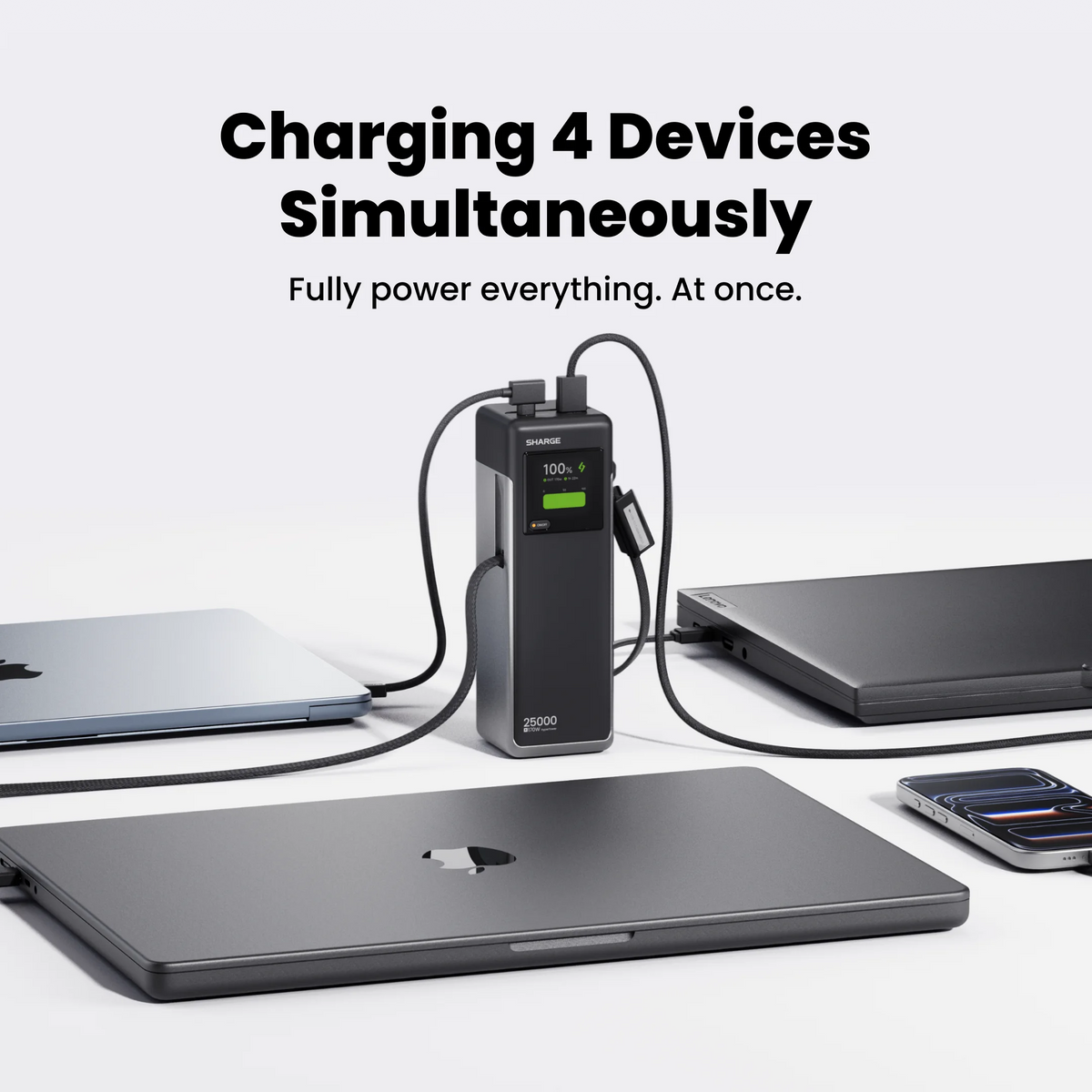 Sharge Hypertower Laptop Charging Bundle