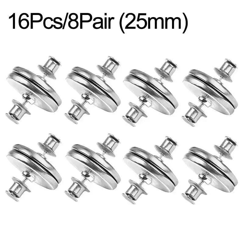 Curtain Magnetic Button Detachable Fastener Clip 4 Pairs