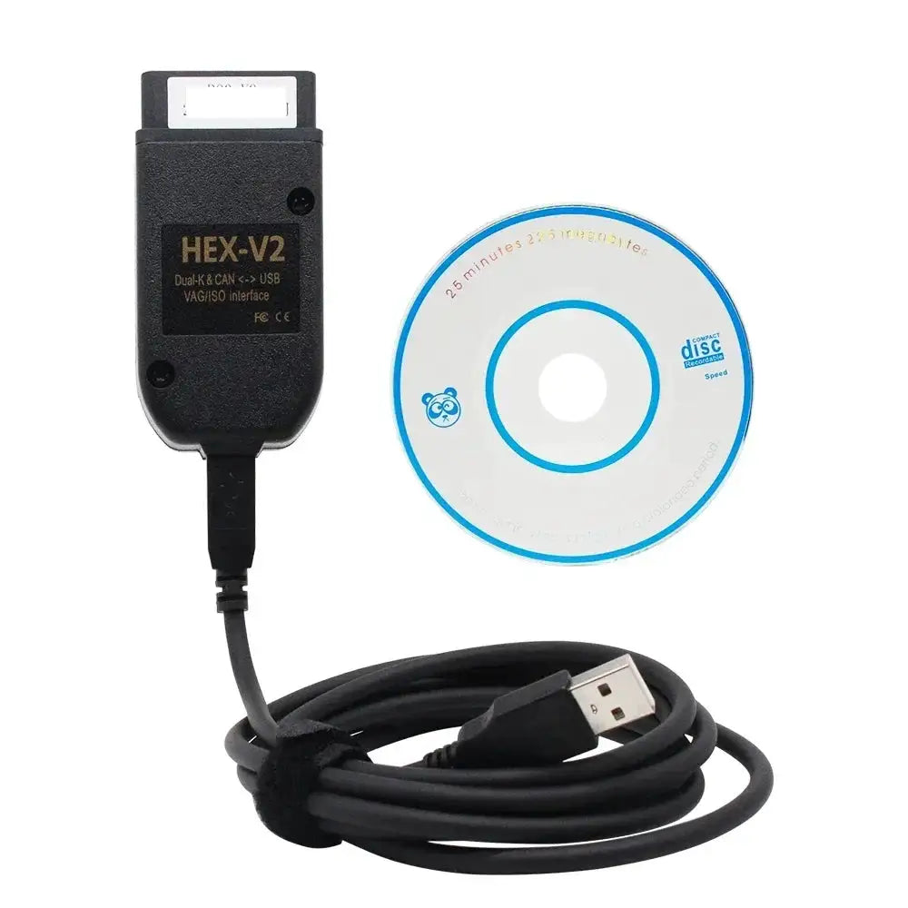 2026 Newest OBD2 Diagnostic VAG Scanner Tool Cable HEX V2 Wesheu VCDS 26.3 VCDS VAG COM 24.7 For Audi SKODA VW