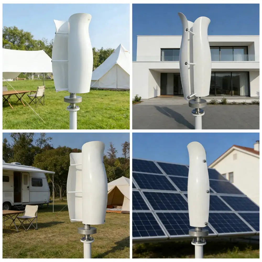 Vertical Wind Turbine Kit for Outdoor Systems — product view 4