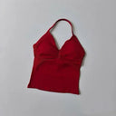Yoga Set Breathable Sexy Halter Sports Bra