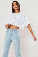 Cotton Yoga Crop Top for Women Cool