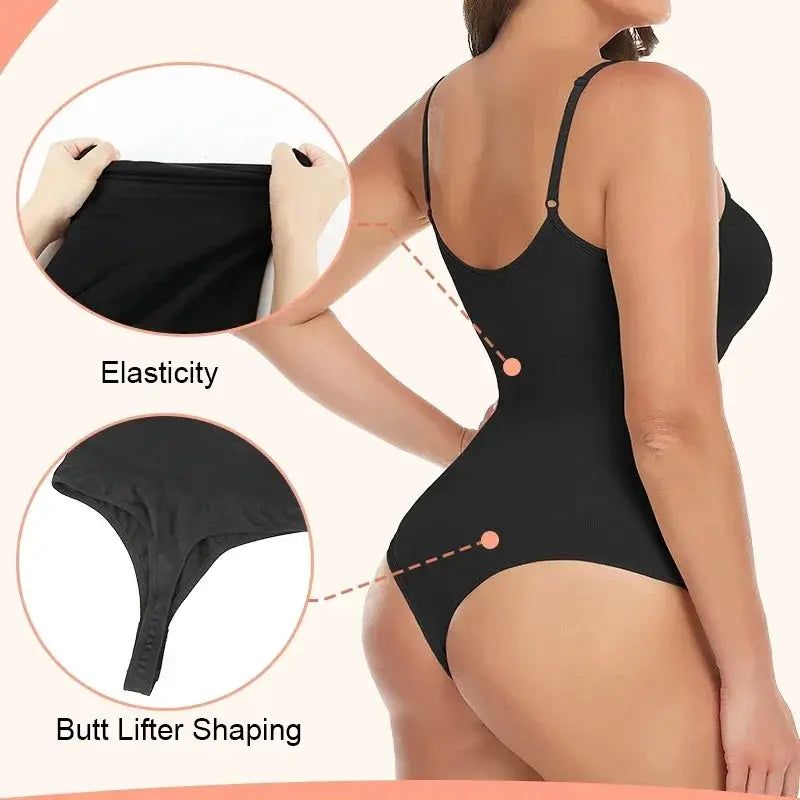 Women Camisole Shapewear Bodysuits Tummy Control Slimming