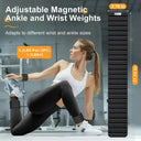 Magnetic Wrist Weights - Secure Stackable Fit