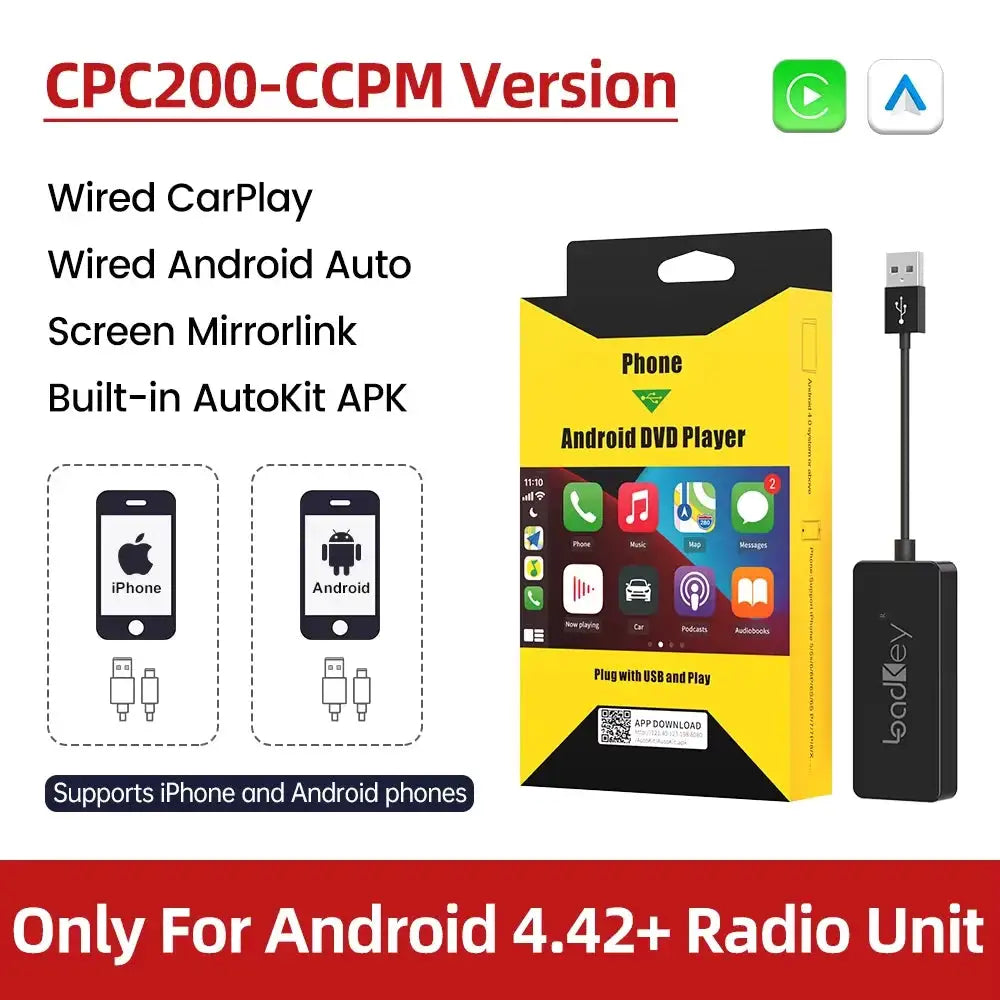 Wireless Carplay Android Auto Adapter loadkey carlinkit — product view 8