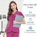 Breathable Comfort Scrub Top for Nurses